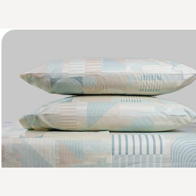 Juego de sábanas estampadas · Línea Hogar