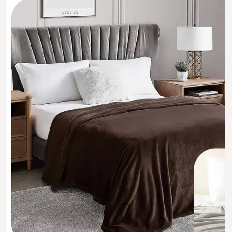 Cobija térmica peluche · Línea Hotelera
