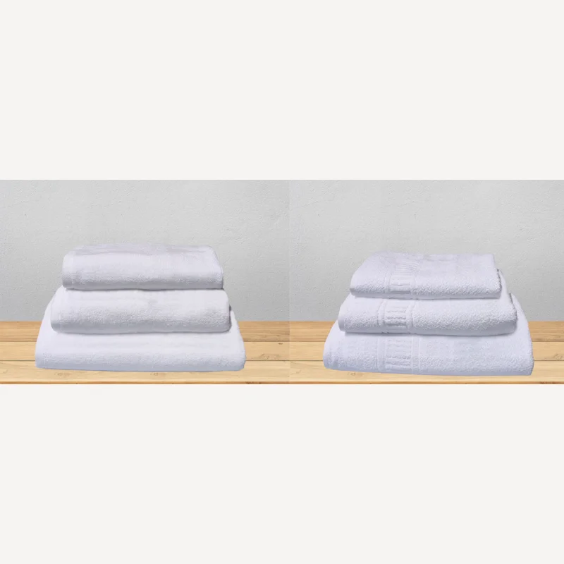 Toallas de algodón · Línea Hotelera